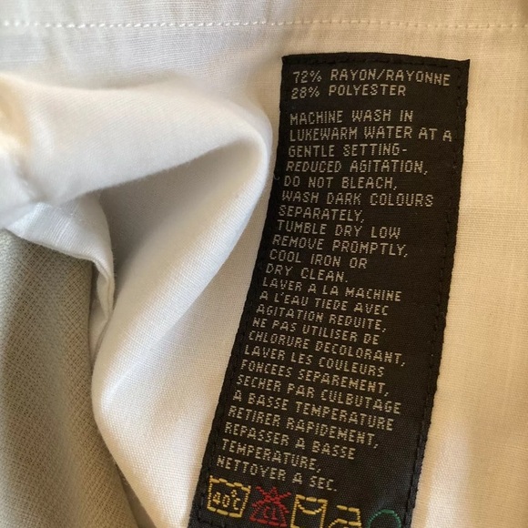 Men's North 44 Degrees light tan gray pleated front chino Bermuda shorts size 38 - Picture 10 of 10